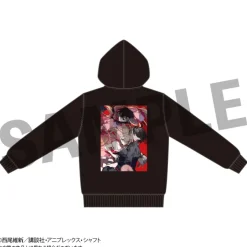 Monogatari Series x Kei Mochizuki Hoodie Koyomi Araragi & Shinobu Oshino & Ougi Oshino Best