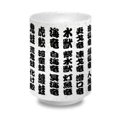 Mugs & Glasses>Monster Hunter Kanji Icon Japanese-style Tea Cup Special 5 Tribes