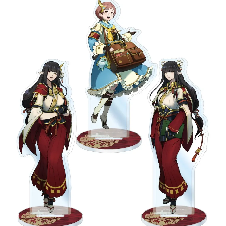 Stickers>Monster Hunter Rise: Sunbreak Character Acrylic Stand Collection Vol. 2