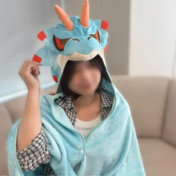 Monster Hunter MonDefo Fluffy Poncho Lagiacrus Hot