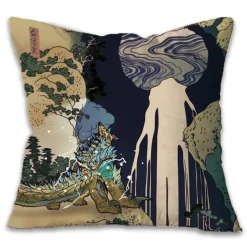 Monster Hunter Ukiyo-e Cushion Collection New