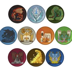 Collectable Toys>Monster Hunter: World Embroidered Pin Badge Collection Vol. 2 Box Set