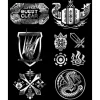 Monster Hunter XX Maki-e Stickers Hot