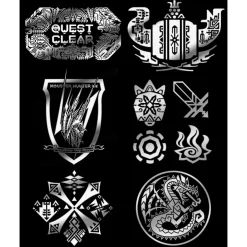 Monster Hunter XX Maki-e Stickers Hot