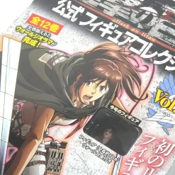 Monthly Attack on Titan Official Figure Collection Magazine Vol. 6 w/ Sasha Blouse Figure (3D Maneuver Gear Ver.) Sale
