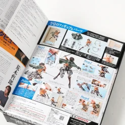 Monthly Attack on Titan Official Figure Collection Magazine Vol. 2: Levi (Three Dimensional Maneuver Gear Ver.) New