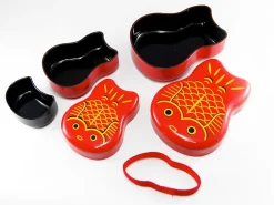 Multi-Sized Goldfish Bento Container Set Discount