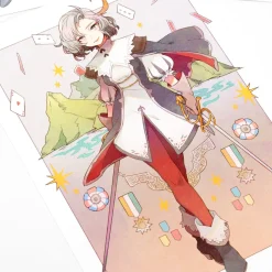 Musketeer Girl Postcards Hot