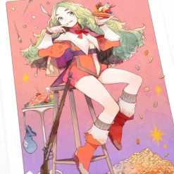 Musketeer Girl Postcards Hot