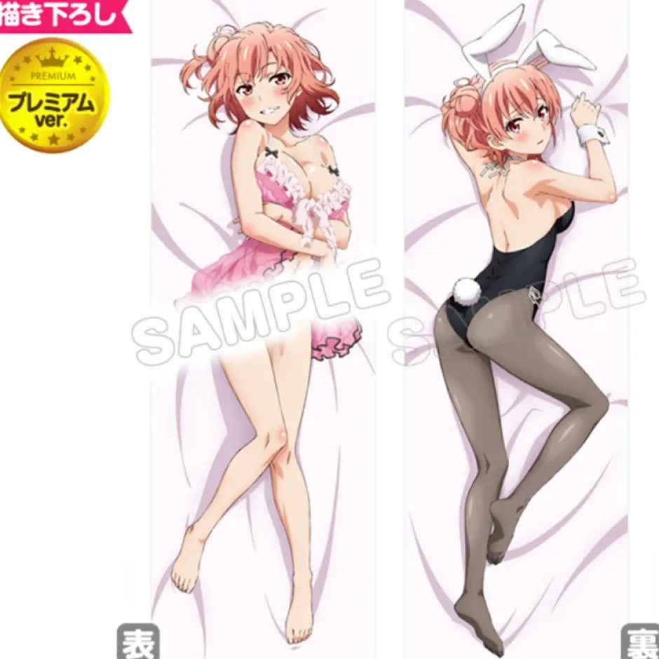 Cushions>My Teen Romantic Comedy SNAFU Too! Dakimakura Pillow Cover Premium Yui: Bunny Girl Ver. Renewal