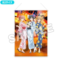 Tapestries>My Teen Romantic Comedy SNAFU Climax Premium B2 Tapestry Yukata Group