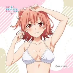 My Teen Romantic Comedy SNAFU Climax Hand Towel Yui Yuigahama: White Bikini Ver. Hot