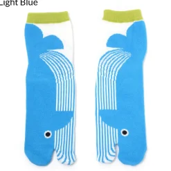 Roomwear & Sleepwear|Footwear>Nagomi Modern Women's Whale Tabi Socks