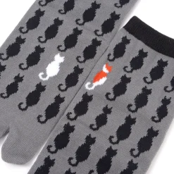 Nagomi Modern Japanese Cat Tabi Socks Sale