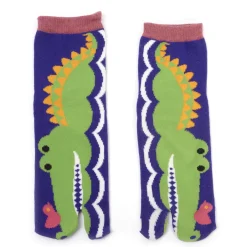 Nagomi Modern Women's Alligator Tabi Socks Best
