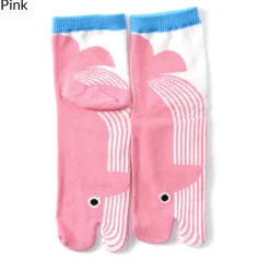 Nagomi Modern Women's Tabi Socks - Whale Best
