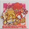Games>Nanoblock Shibuya Pixel Art Artist Works: Chack Mori Relief