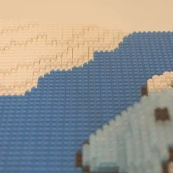 Nanoblock Shibuya Pixel Art Artist Works: Ichio Otsuka Relief Hot