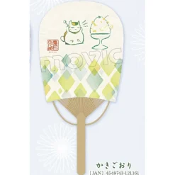 Natsume's Book of Friends Nyanko-sensei Shaved Ice Oval Fan Sale