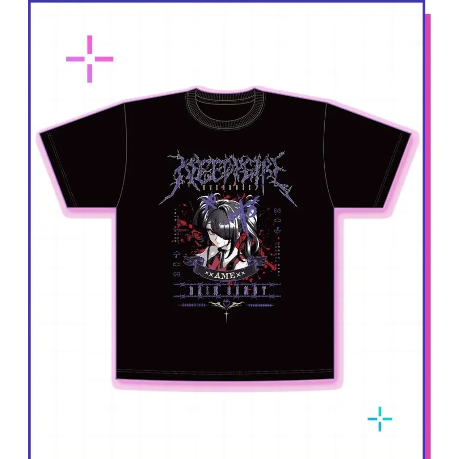 Needy Streamer Overload Ame-chan Wash T-shirt Outlet
