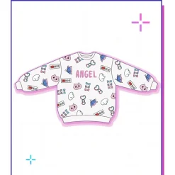 Tops>Needy Streamer Overload Angel Sweatshirt