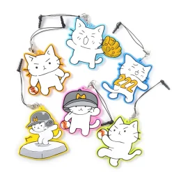 Smartphone Straps>Neko Pitcher Rubber Straps
