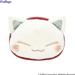 Nemuneko Cat Big Plush Toy Red Scarf Ver. Clearance