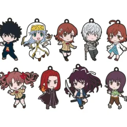 Collectable Toys>Nendoroid Plus: A Certain Magical Index III Collectible Rubber Keychains Box Set