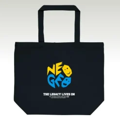 Bags & Wallets>NEOGEO Label Black Tote Bag