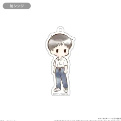 Neon Genesis Evangelion Retro Style Acrylic Keychain Box Set Clearance