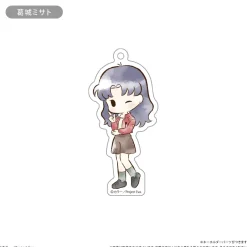 Neon Genesis Evangelion Retro Style Acrylic Keychain Box Set Clearance