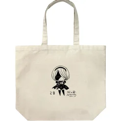 NieR: Automata Ver 1.1A 2B Large Tote Bag Deformed Ver. Natural Discount