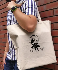 NieR: Automata Ver 1.1A 2B Large Tote Bag Deformed Ver. Natural Discount