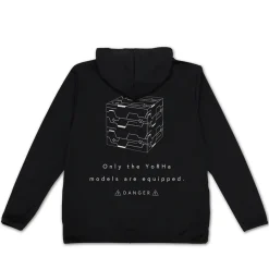 Jackets & Hoodies>NieR: Automata Ver 1.1A YoRHa Corps Dry Hoodie Black