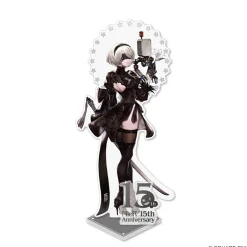 NieR Series 15th Anniversary Acrylic Stand 2B & Pod 042 Discount