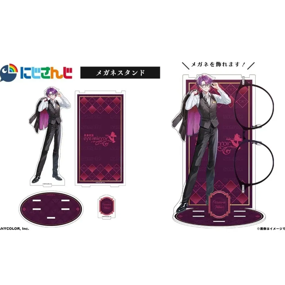 NIJISANJI VOLTACTION Collaboration Glasses Watarai Hibari Model & Goods Set Online