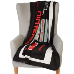 Nintendo NES Controller Throw Blanket Outlet