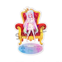 No Game No Life Acrylic Stand Shiro: Nightwear Ver. New
