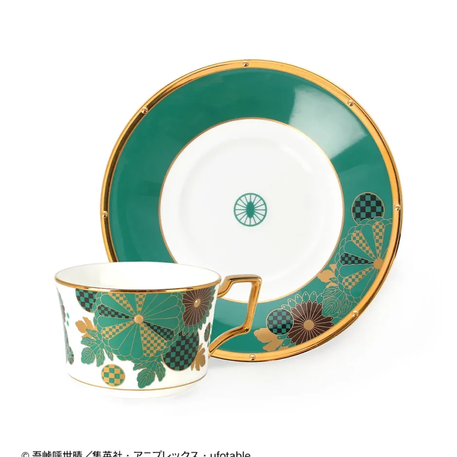 Noritake × Demon Slayer: Kimetsu no Yaiba Tanjiro Kamado & Kyojuro Rengoku Cup & Saucer Set Clearance