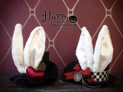 Hats & Caps>NO.S PROJECT White Rabbit Petit Silk Hat