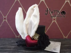 Hats & Caps>NO.S PROJECT White Rabbit Petit Silk Hat