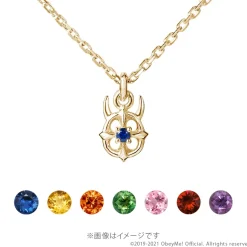 Jewelry & Hair Accessories>Obey Me! 10K Yellow Gold Logo Necklace