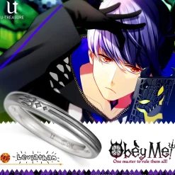 Jewelry & Hair Accessories>Obey Me! Leviathan Silver Ring
