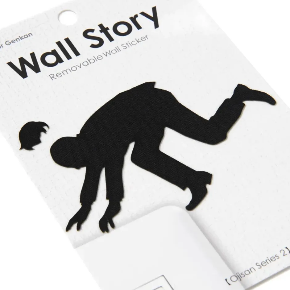 Home Decor>Ojisan Series 2 Wall Story Wall Stickers