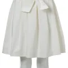 Bottoms>OLIVE des OLIVE Typewriter Flared Skirt