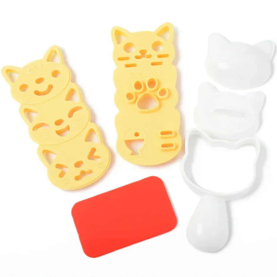 Cookware & Kitchen Tools>Omusubi Nyan Charaben Kitchen Tool Set