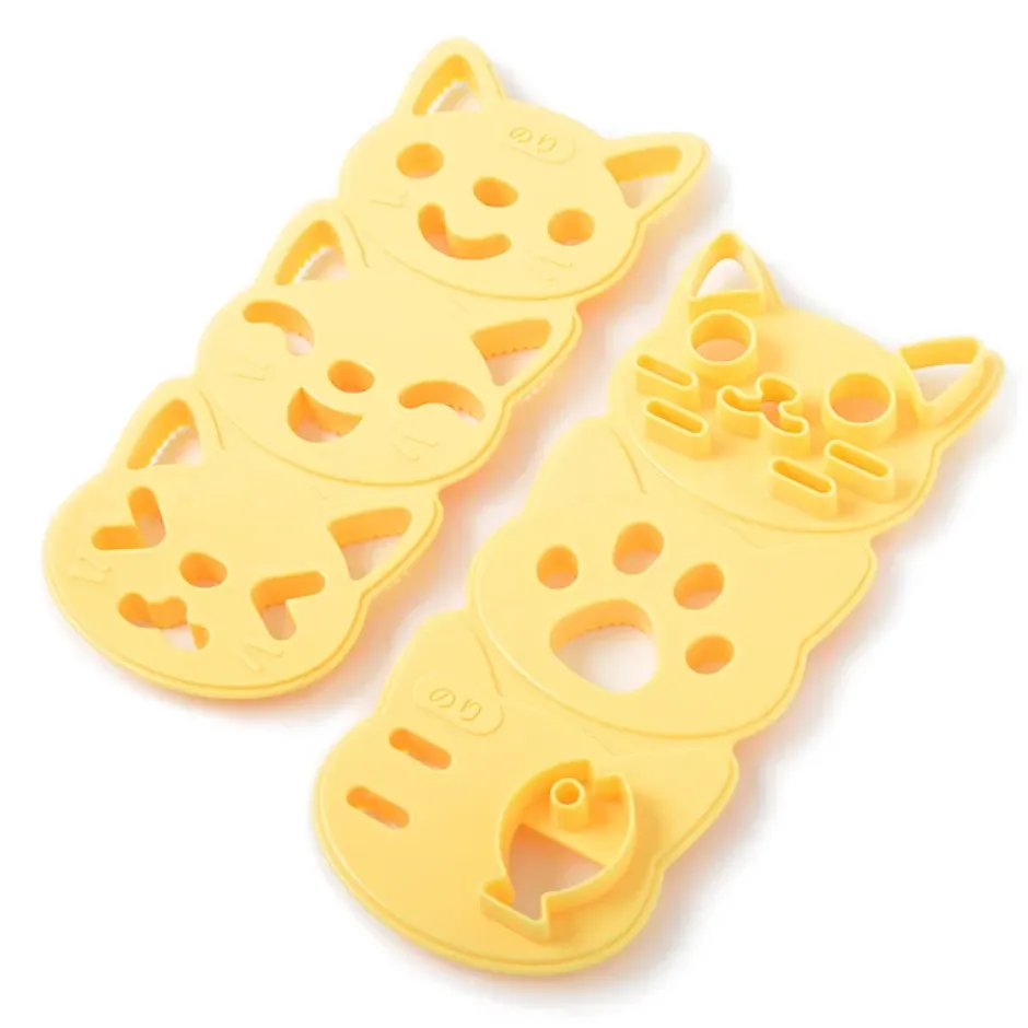 Cookware & Kitchen Tools>Omusubi Nyan Charaben Kitchen Tool Set