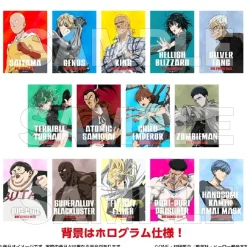 One-Punch Man Hero Visual Holographic Stickers Set (Set of 3) Online