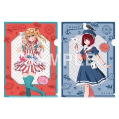 Other Stationery>Oshi no Ko [47 Todofuken no Ko] Clear File Set Ruby (Osaka Prefecture) & Kana Arima (Hyogo Prefecture)