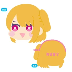 Pouches & Other Cases>Oshi no Ko Mofumofu Face Coin Case Ruby
